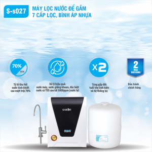 Máy lọc nước spido s-s027 an toàn cho sức khỏe